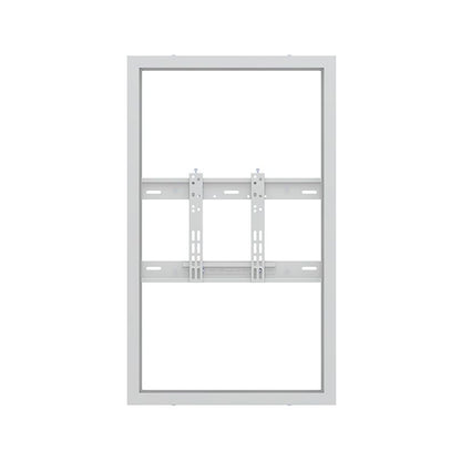 Light Gray Multibrackets M Pro Series - Enclosure 43" Wall Slim Small White