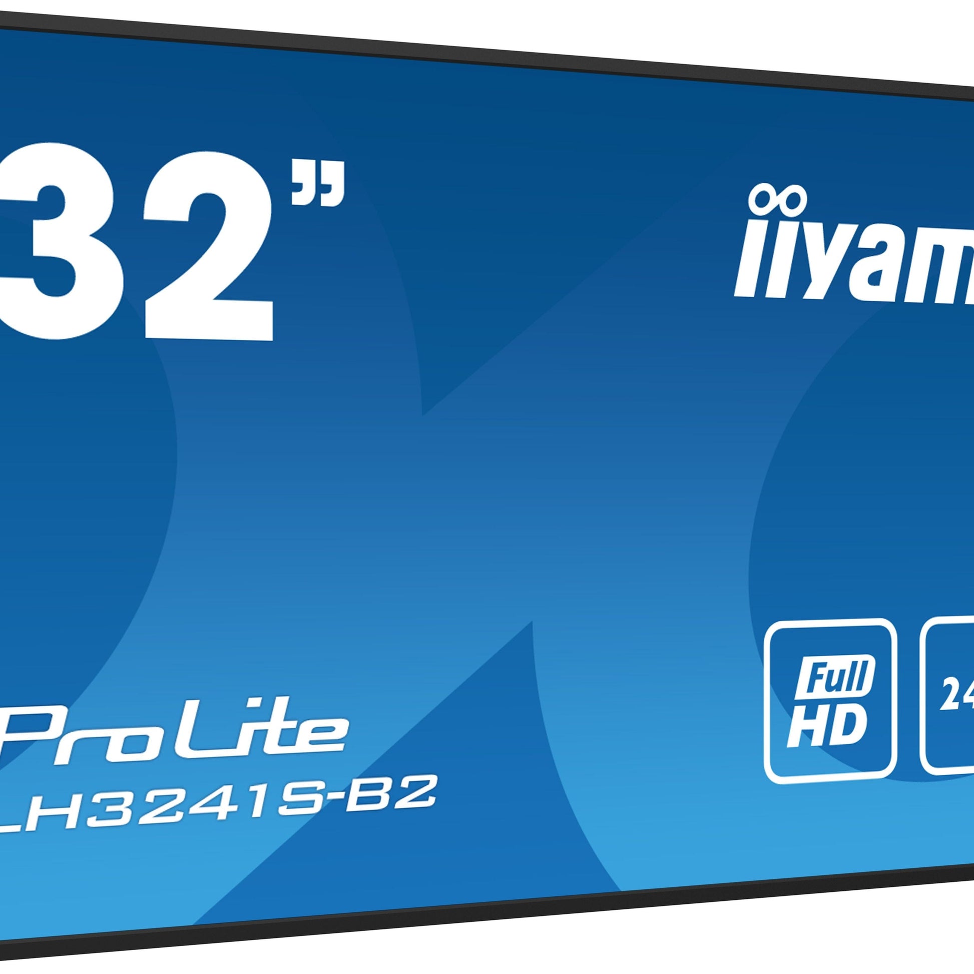 Dark Cyan iiyama LH3241S-B2 Signage Display Kiosk design 80 cm (31.5") LED 350 cd/m² Full HD Black 24/7