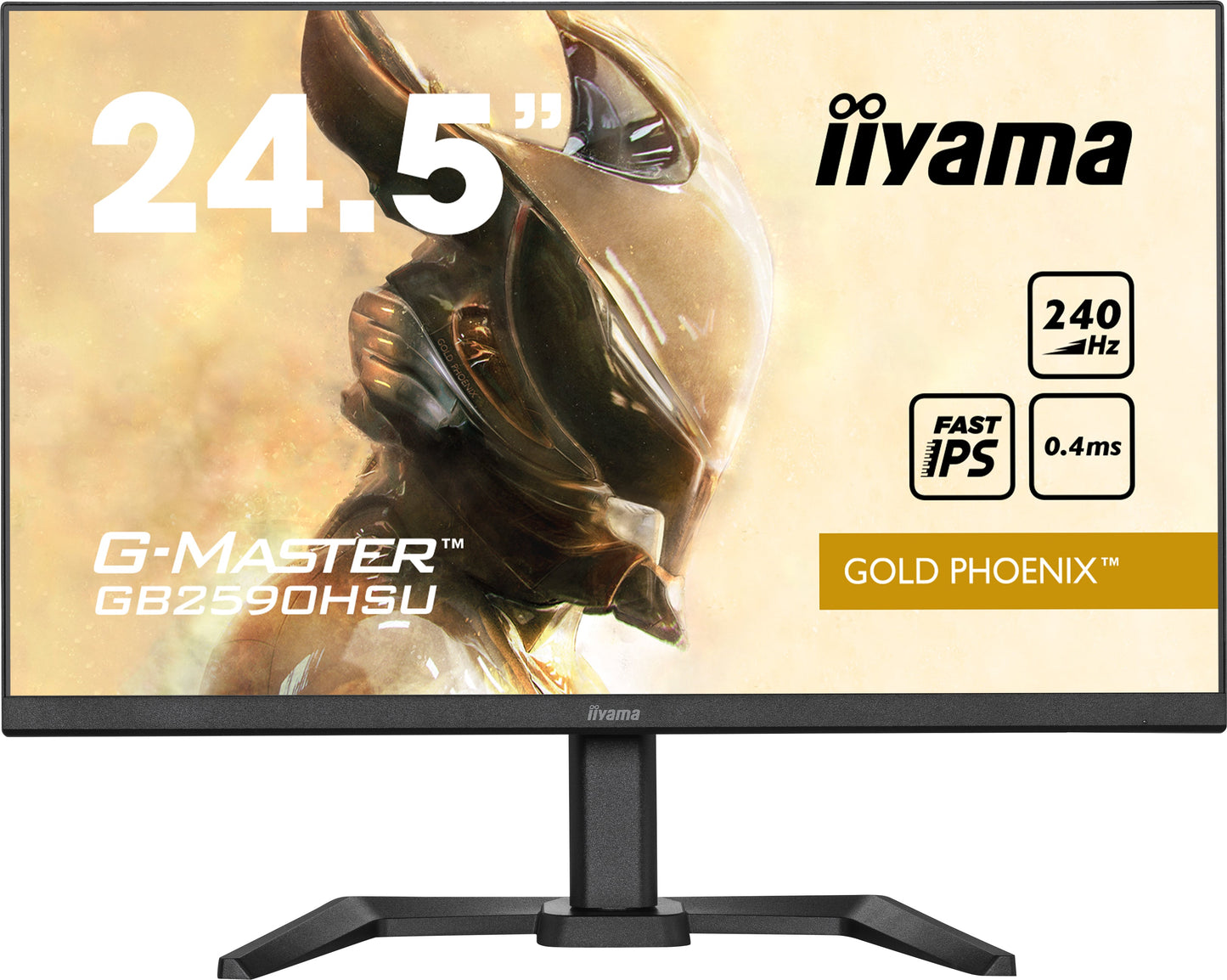Dark Slate Gray iiyama G-Master GB2590HSU-B5 Gold Phoenix 24.5" 240Hz Gaming Monitor