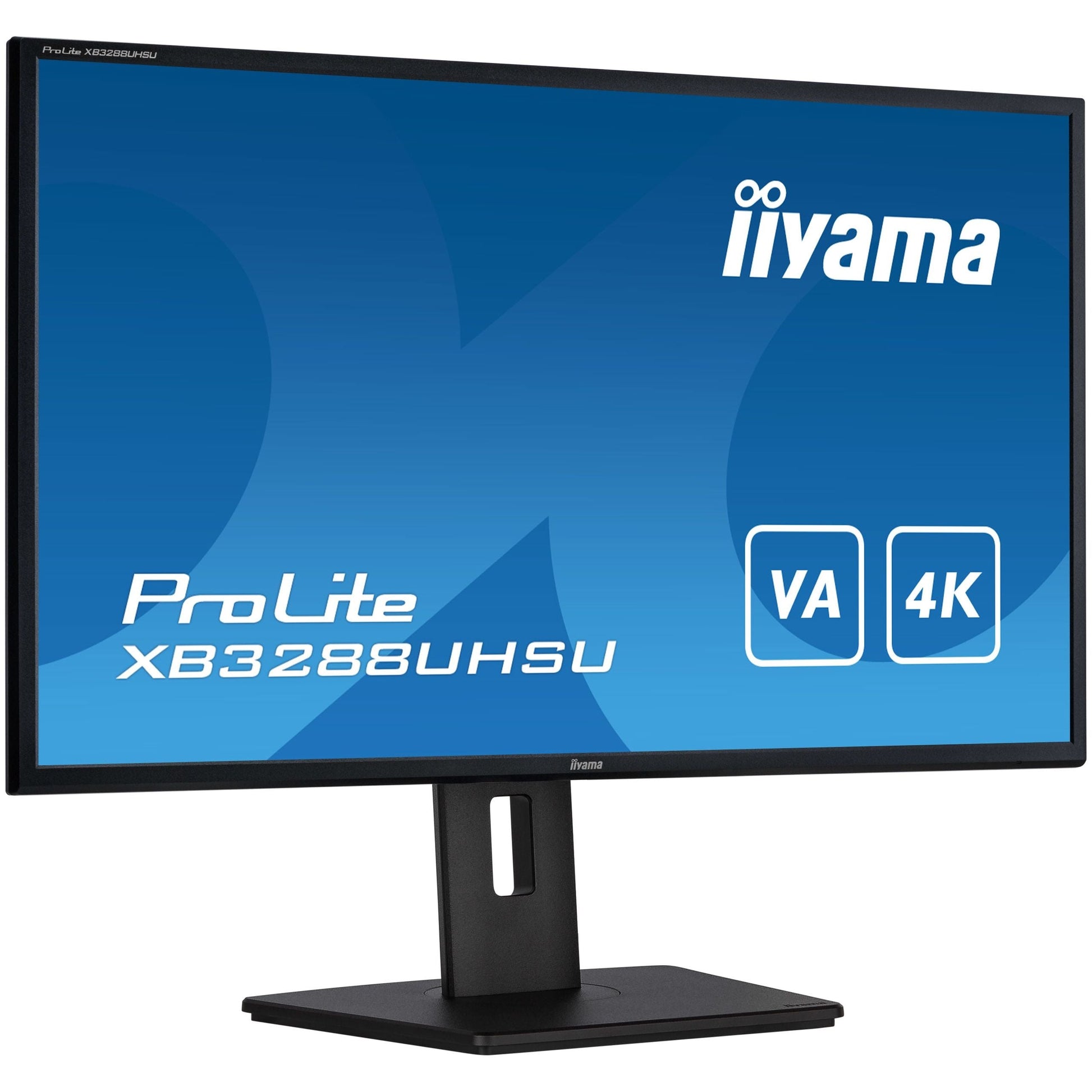 Dark Cyan iiyama ProLite XB3288UHSU-B5 32" 3840 x 2160 pixels 4K Ultra HD VA Display