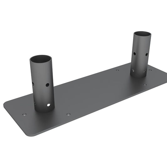 Dim Gray Multibrackets M Pro Series - Bolt Down Dual Pole Plate