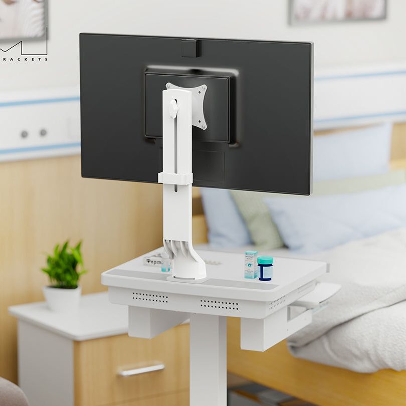 Gray Multibrackets M Medical Monitor Stand Basic