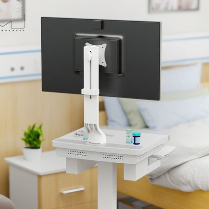 Gray Multibrackets M Medical Monitor Stand Basic