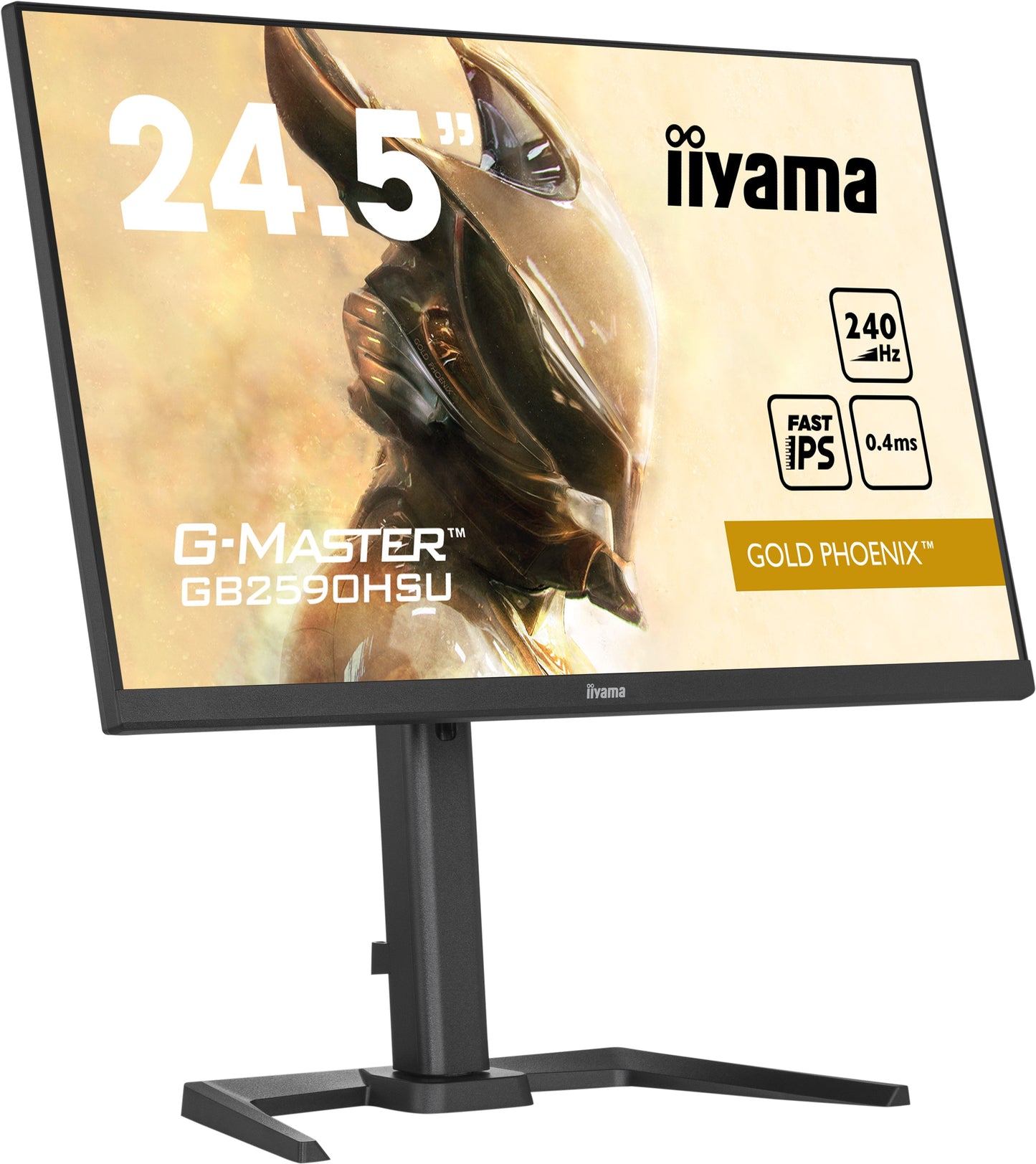 Dark Slate Gray iiyama G-Master GB2590HSU-B5 Gold Phoenix 24.5" 240Hz Gaming Monitor