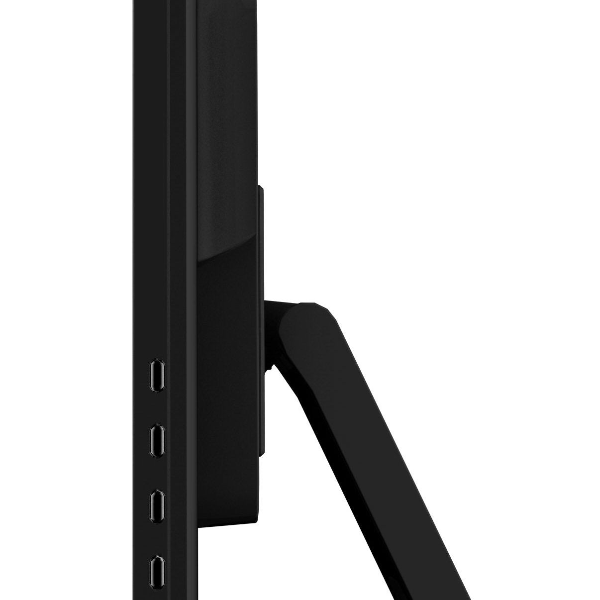 Black iiyama ProLite T2452MSC-B1 computer monitor 60.5 cm (23.8") 1920 x 1080 pixels Full HD LCD Touchscreen Multi-user Black