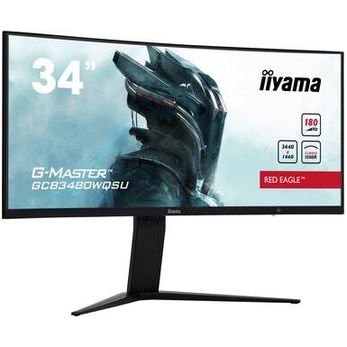 Powder Blue iiyama G-Master GCB3480WQSU-B1 34" VA 180Hz 1500R Ultra Wide Curved Gaming Monitor
