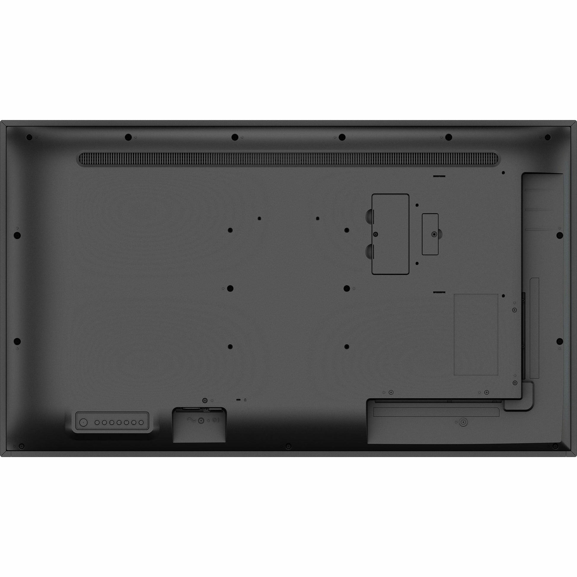 Dark Slate Gray Iiyama ProLite T4362AS-B1 43" IPS 4K UHD Projective Capacitive 20pt Touchscreen with Palm Rejection Edge to Edge Glass Design