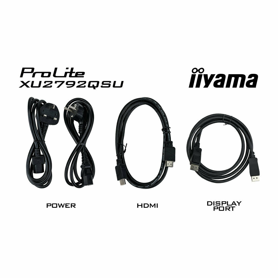 Black iiyama ProLite XU2792QSU-B1 27" IPS Monitor
