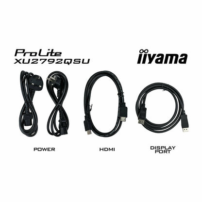 Black iiyama ProLite XU2792QSU-B1 27" IPS Monitor