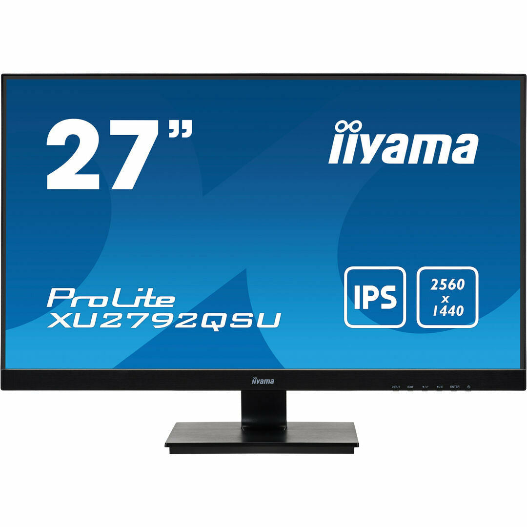 Dark Cyan iiyama ProLite XU2792QSU-B1 27" IPS Monitor
