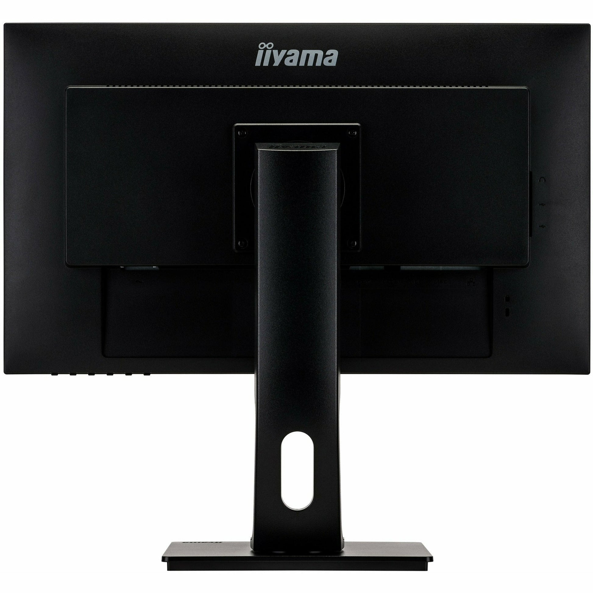 Black iiyama XUB2492HSC-B1 24" IPS LCD USB-C Display with 65W Charging and Height Adjustable Stand