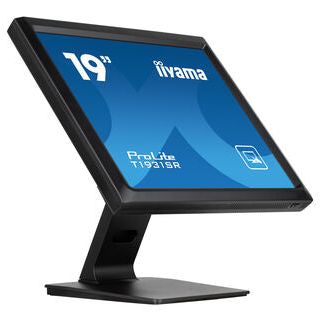 Dark Slate Blue iiyama ProLite T1931SR-B1S 5-Wire Resistive Touchscreen with VGA HDMI and DisplayPort