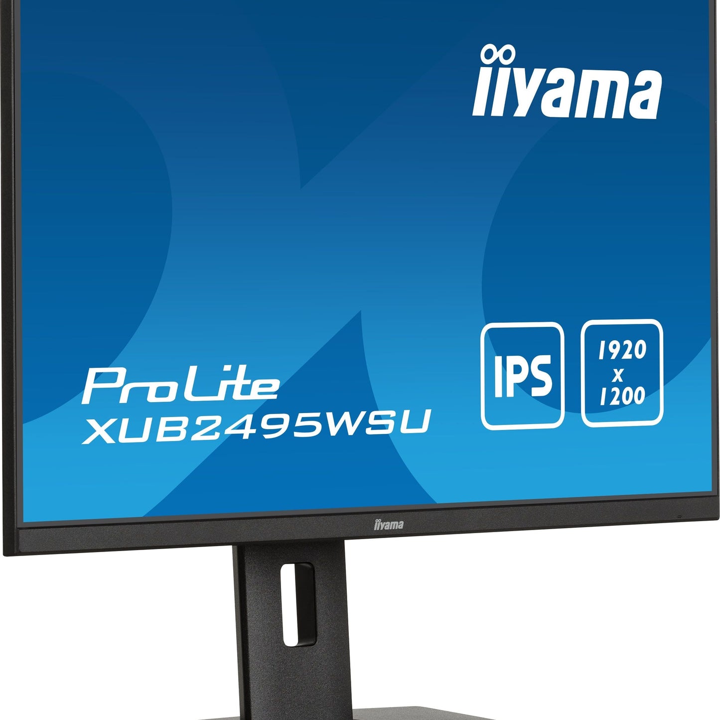 Dark Cyan iiyama ProLite XUB2495WSU-B7 computer monitor 61 cm (24") 1920 x 1200 pixels 4K Ultra HD LED Black