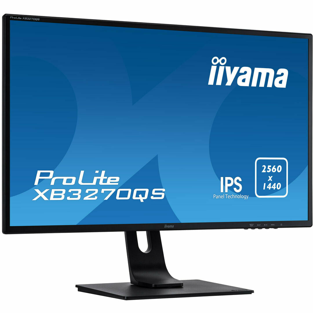 Dark Cyan iiyama ProLite XB3270QS-B1 32" IPS Monitor