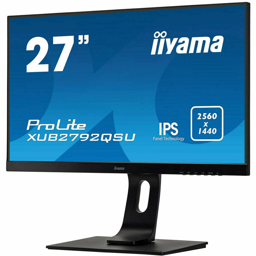 Dark Cyan iiyama ProLite XUB2792QSU-B1 27" IPS Monitor