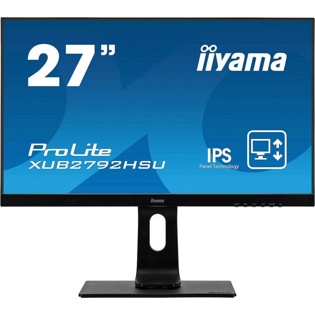 Dark Cyan iiyama ProLite XUB2792HSU-B1 27" IPS Monitor