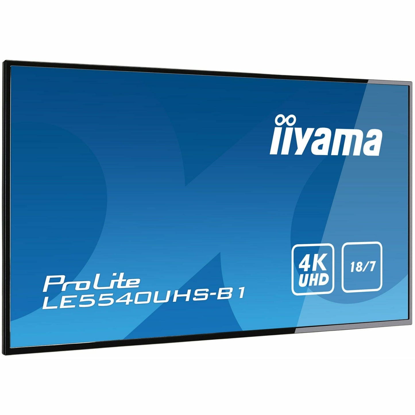 Steel Blue iiyama ProLite LE5540UHS-B1 55" 4K UHD 18/7 Hours Operation Large Format Display