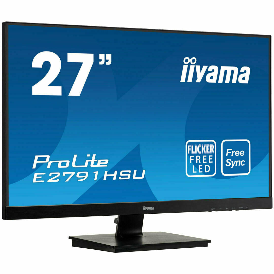 Dark Cyan iiyama ProLite E2791HSU-B1 27" HD Monitor