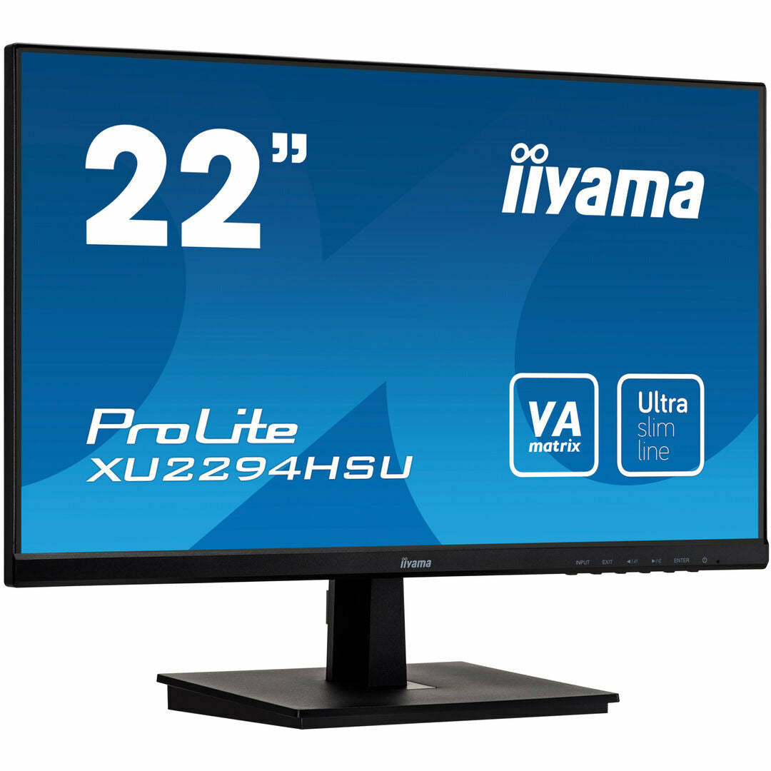 Dark Cyan iiyama ProLite XU2294HSU-B1 22" LCD HD Monitor