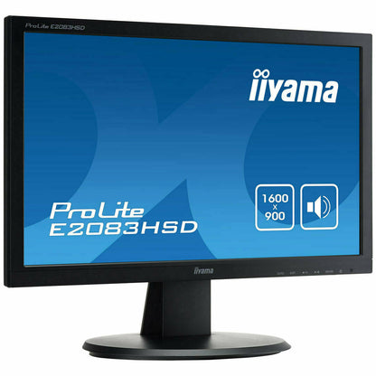 Dark Cyan iiyama ProLite E2083HSD-B1 20" LED-backlit Monitor