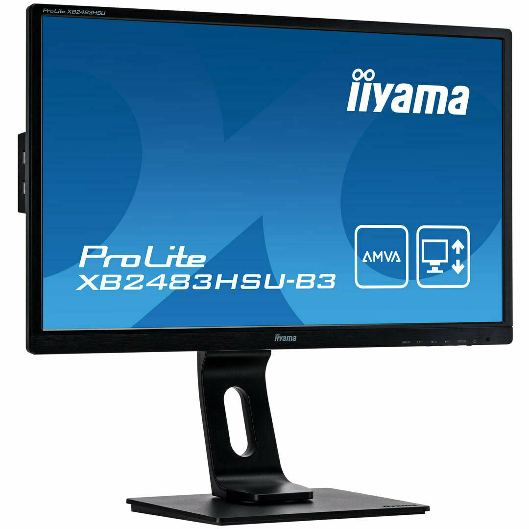 Dark Cyan iiyama ProLite XB2483HSU-B3 24" LED Display (EOL)