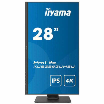 Dark Cyan iiyama ProLite XUB2893UHSU-B1 28" IPS 4K Monitor