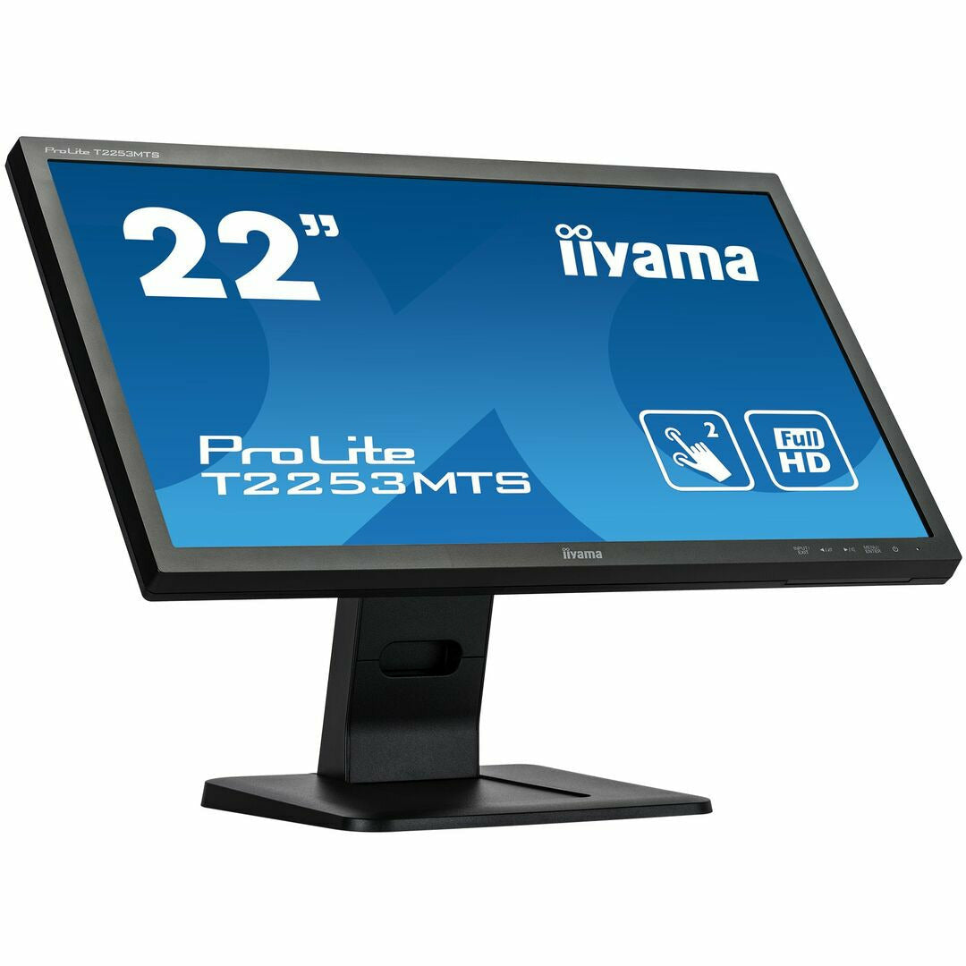 Dark Cyan iiyama ProLite T2253MTS-B1 21.5" Optical Touch Screen Display