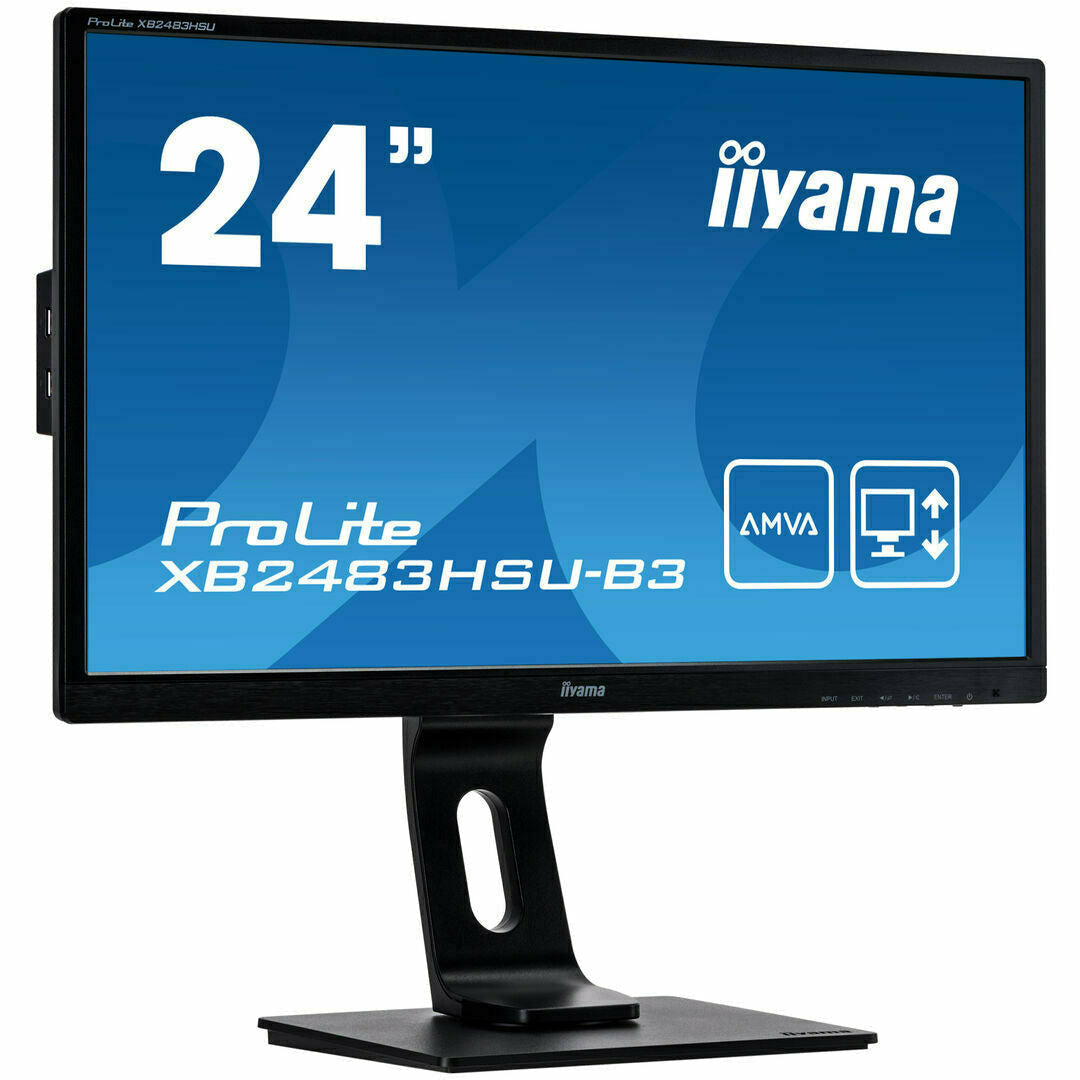 Dark Cyan iiyama ProLite XB2483HSU-B3 24" LED Display (EOL)