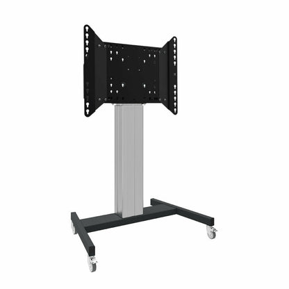 Dark Slate Gray iiyama XL Floor Cart with Electronic Lift and Wheels for 65"-86" LFD or LFD Touch
