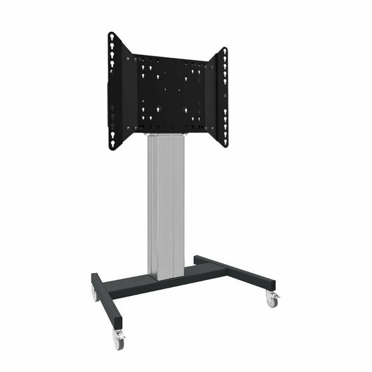 Dark Slate Gray iiyama XL Floor Cart with Electronic Lift and Wheels for 65"-86" LFD or LFD Touch