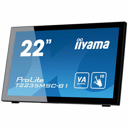 Steel Blue iiyama ProLite T2235MSC-B1 22" Touch Screen Display