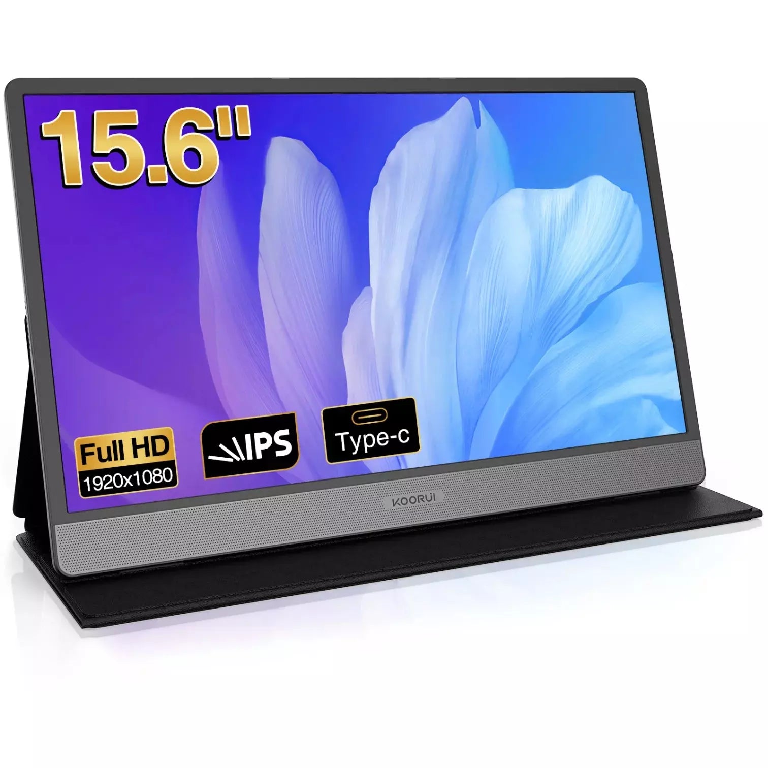Slate Blue Koorui 15B1 15.6" IPS Full HD 1920 x 1080 60Hz Portable Monitor