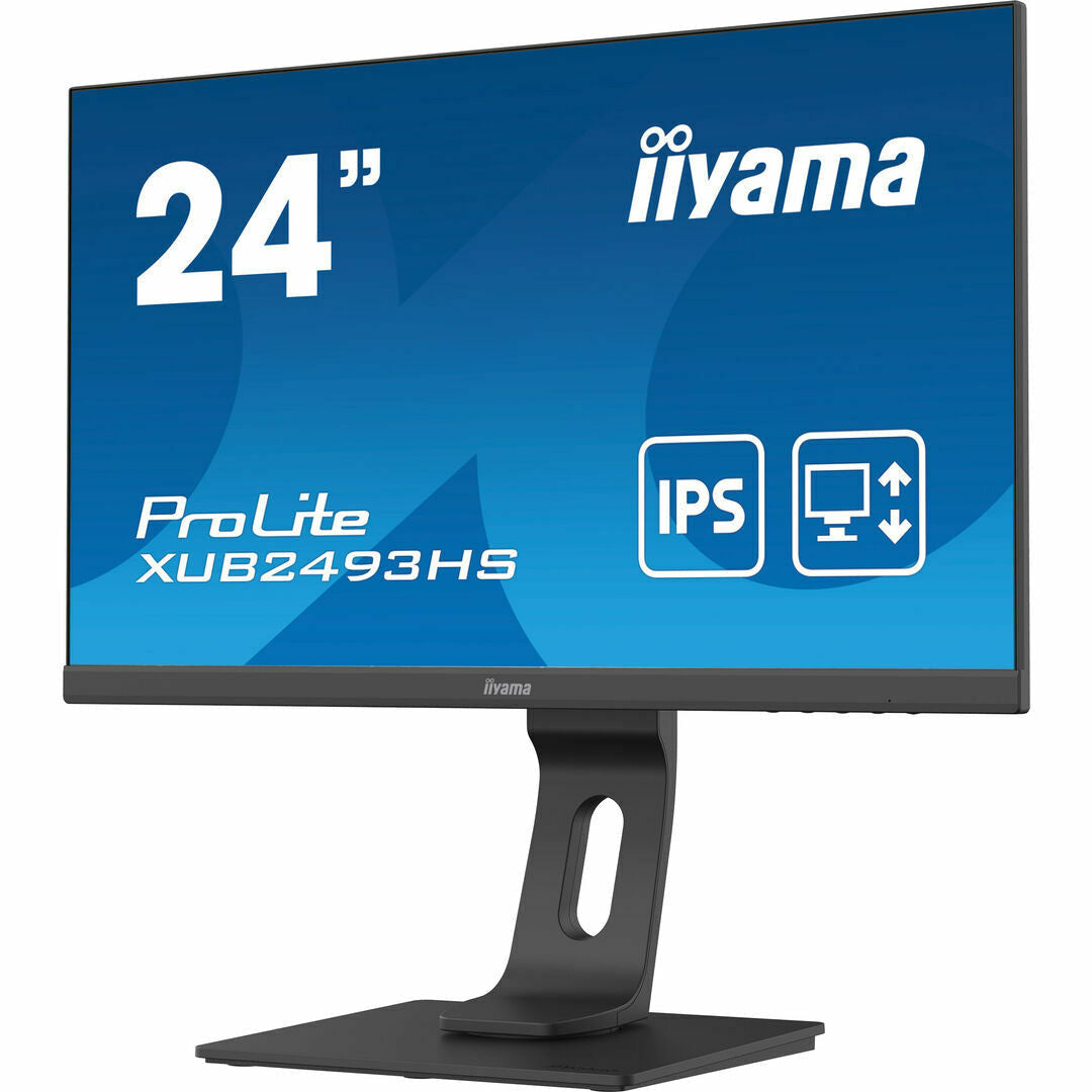 Dark Cyan iiyama ProLite XUB2493HS-B4 24" IPS LCD Monitor with Height Adjust Stand