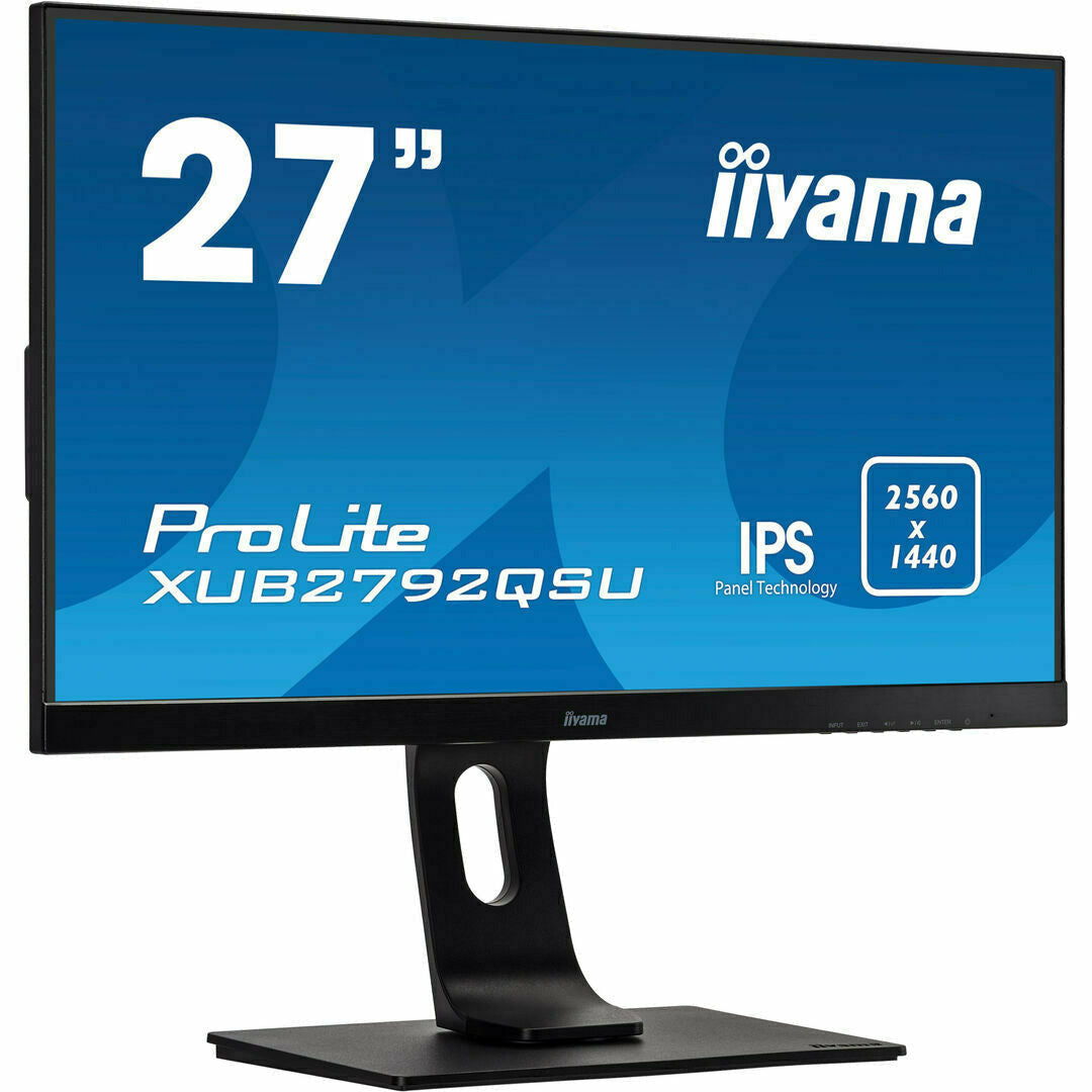 Dark Cyan iiyama ProLite XUB2792QSU-B1 27" IPS Monitor