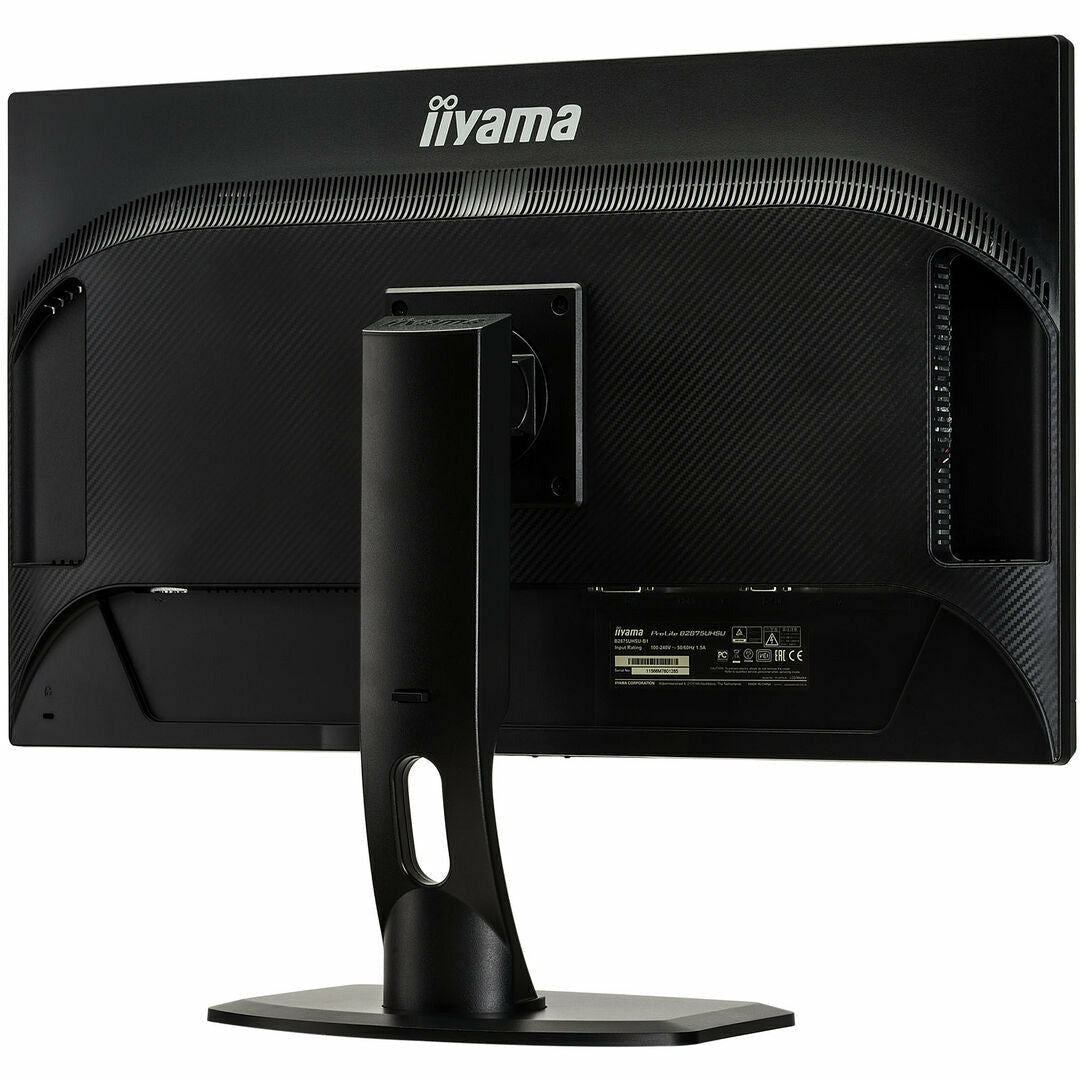 Black iiyama ProLite B2875UHSU-B1 28" 4K Monitor