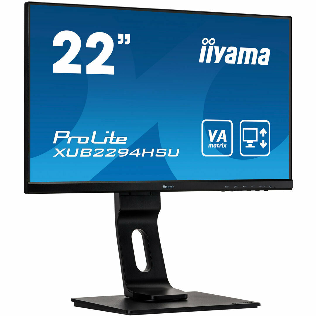 Dark Cyan iiyama ProLite XUB2294HSU-B1 22" LCD HD Monitor