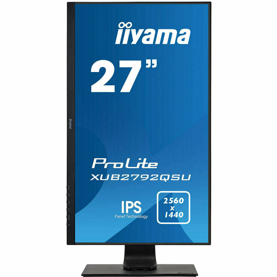 Dark Cyan iiyama ProLite XUB2792QSU-B1 27" IPS Monitor