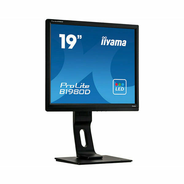 Dark Cyan iiyama ProLite B1980D-B1 19" TN LED-backlit Monitor