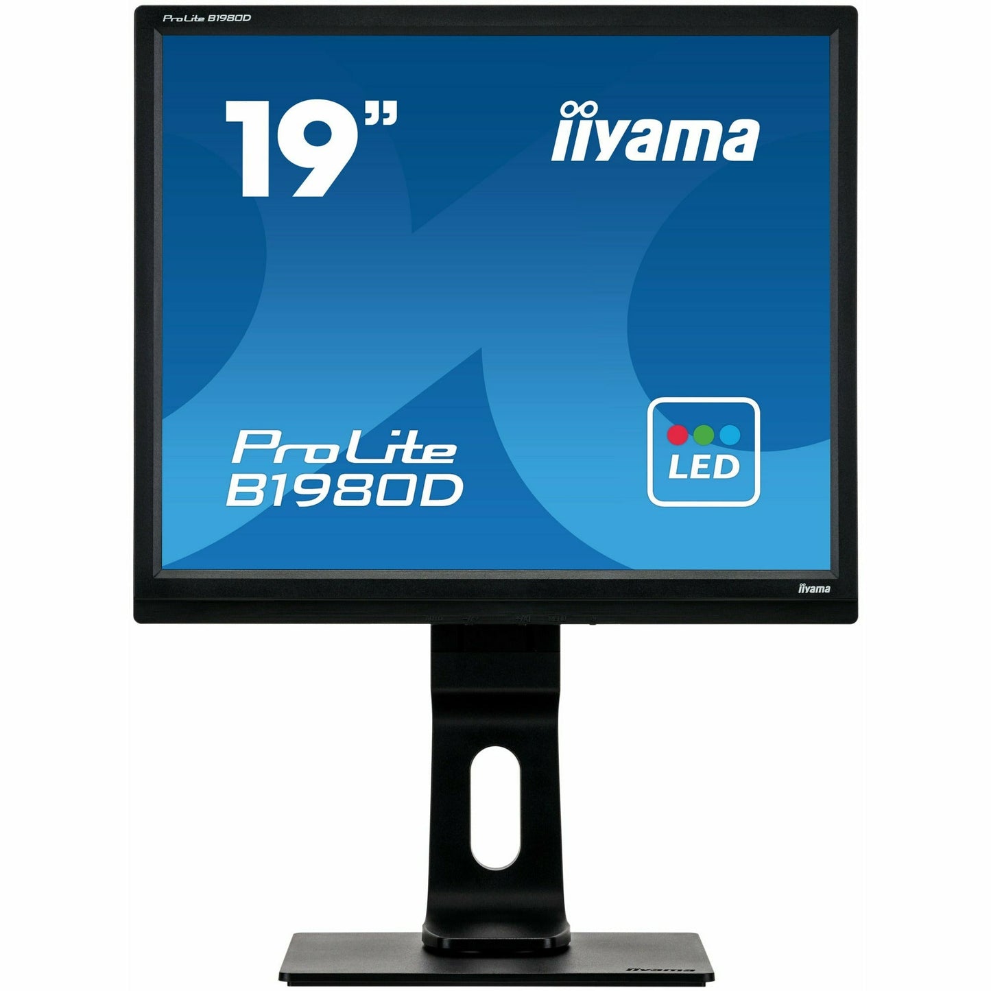 Dark Cyan iiyama ProLite B1980D-B1 19" TN LED-backlit Monitor