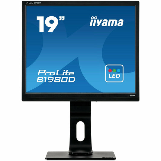 Dark Cyan iiyama ProLite B1980D-B1 19" TN LED-backlit Monitor
