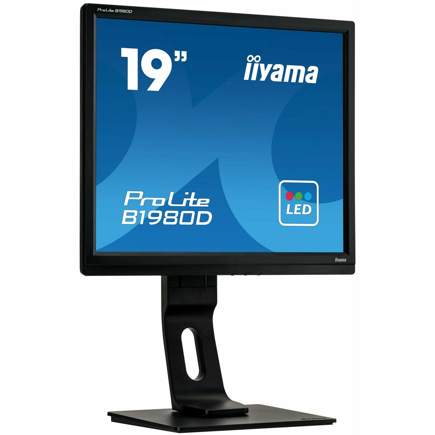 Dark Cyan iiyama ProLite B1980D-B1 19" TN LED-backlit Monitor