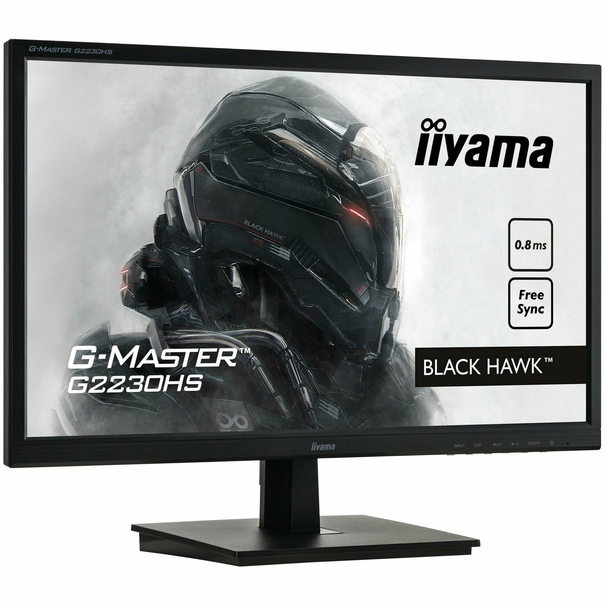 Dark Slate Gray iiyama G-Master G2230HS-B1 21.5" Black Hawk Gaming Monitor