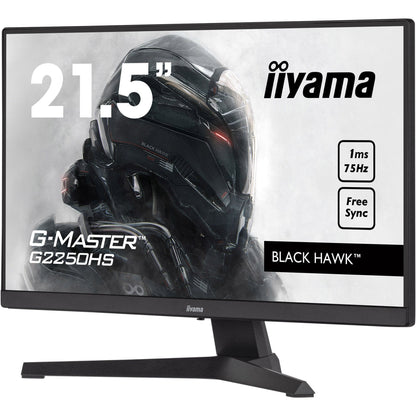 Dark Slate Gray iiyama G-Master G2250HS-B1 21.5" VA Panel 1ms MPRT Black Hawk Gaming Monitor