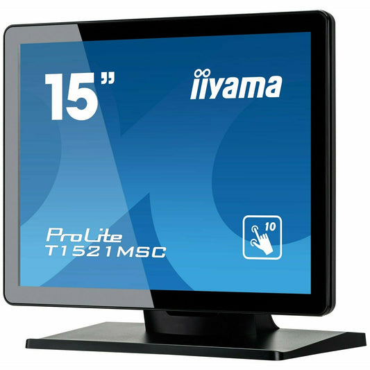 Steel Blue iiyama ProLite T1521MSC-B1 15" Professional Capacitive Touch Screen Display