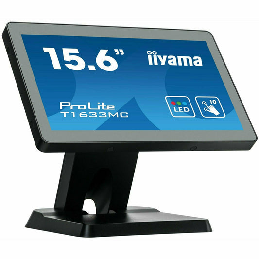 Steel Blue iiyama ProLite T1633MC-B1 15.6" Professional Capacitive Touch Screen Display