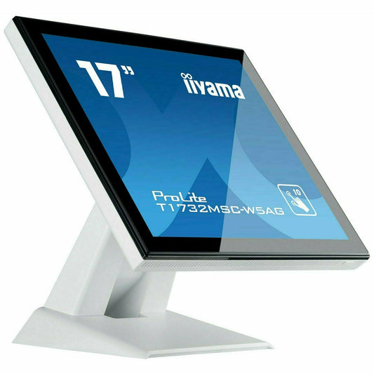 Steel Blue iiyama ProLite T1732MSC-W5AG 17" Professional Capacitive Touch Screen Display in White