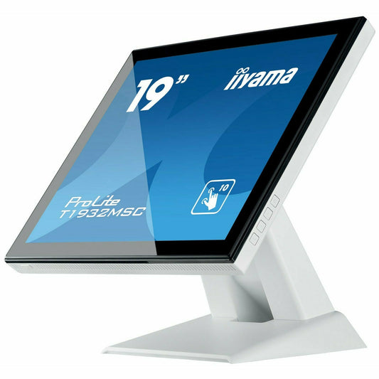 Steel Blue iiyama ProLite T1932MSC-W5AG 19" IPS Touch Screen Display in White