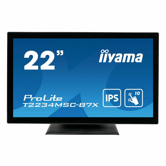 Dark Cyan iiyama ProLite T2234MSC-B7X 22" IPS Touch Screen Display