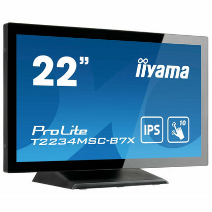 Dark Cyan iiyama ProLite T2234MSC-B7X 22" IPS Touch Screen Display