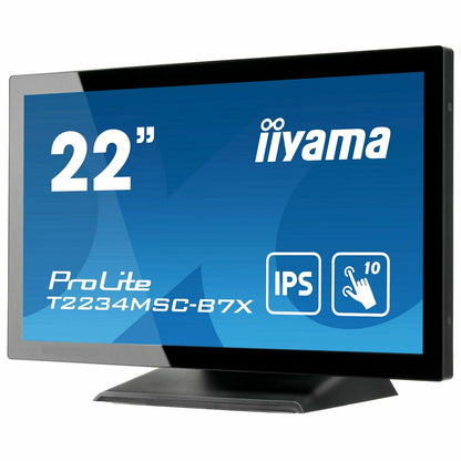 Dark Cyan iiyama ProLite T2234MSC-B7X 22" IPS Touch Screen Display